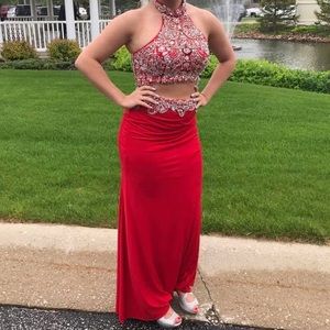 Anny Lee 2 piece prom dress